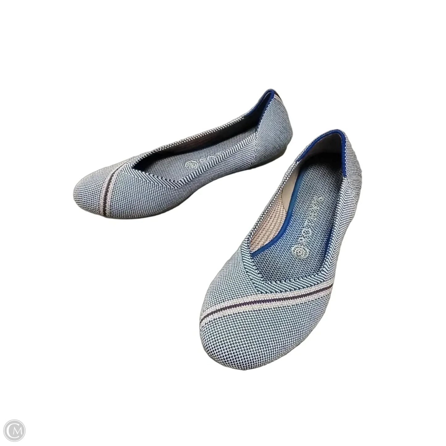 Shoes Flats By Rothys In Bronze, Size: 8.5