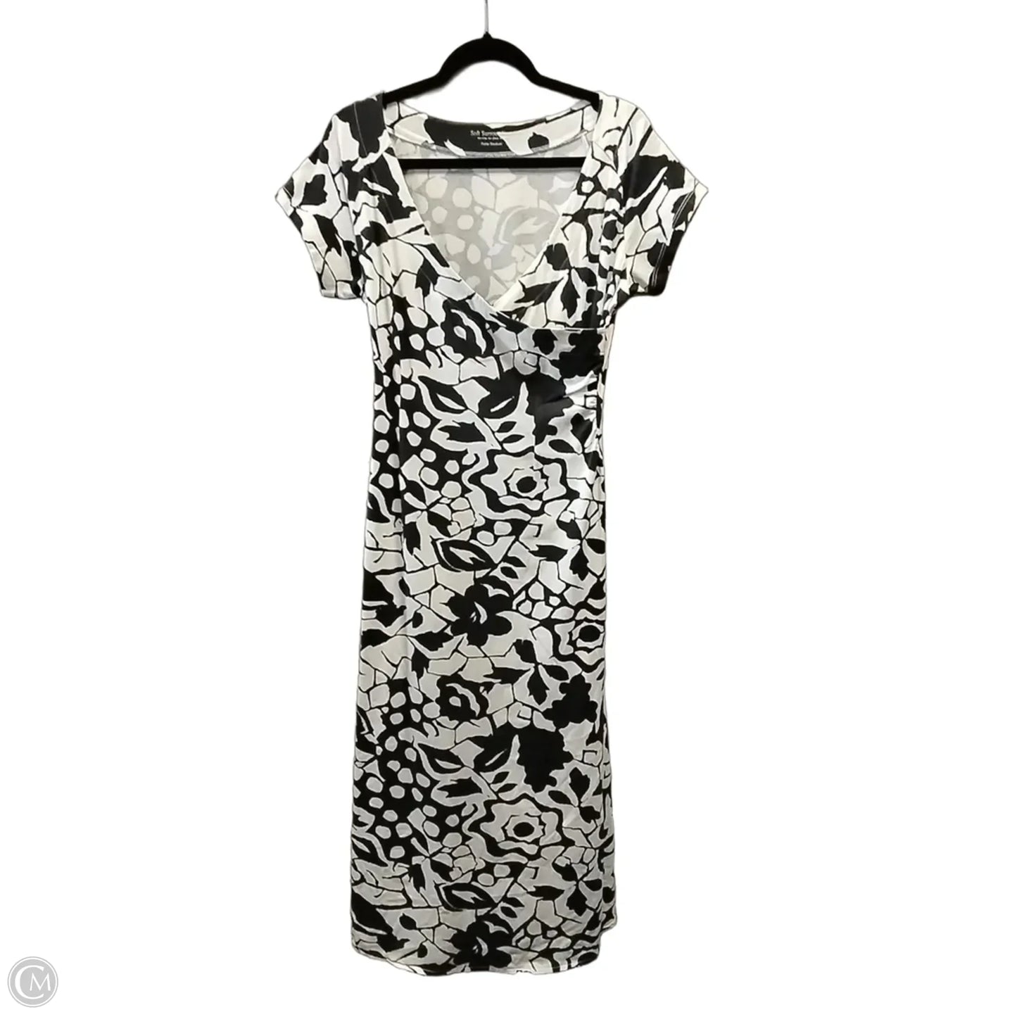 Dress Casual Maxi By Soft Surroundings In Blue & White, Size: 10