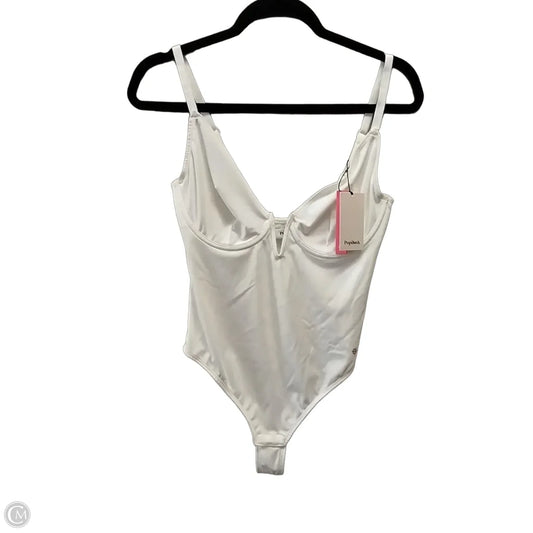 Swimsuit By Clothes Mentor In White, Size: M