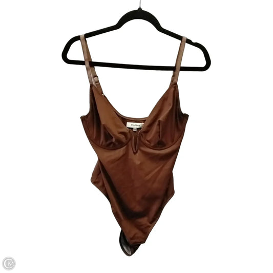 Swimsuit By Clothes Mentor In Brown, Size: M