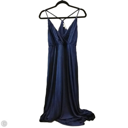 Dress Casual Maxi By Gap In Blue, Size: 12