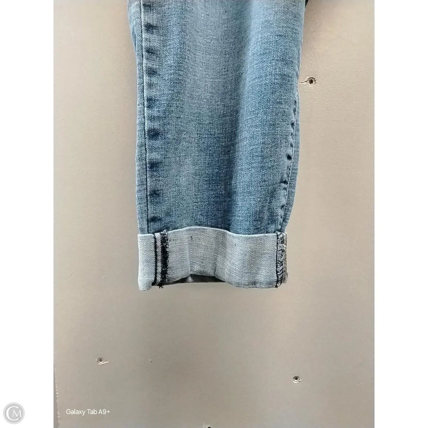 Jeans Skinny By Levis In Blue Denim, Size: 20