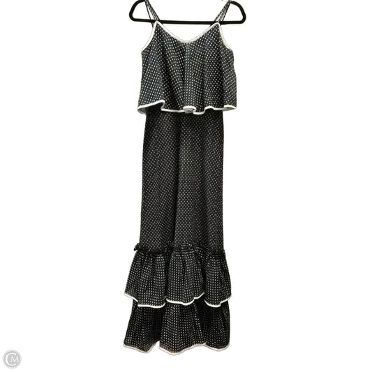 Dress Casual Maxi By Leslie Fay In Polkadot Pattern, Size: 10