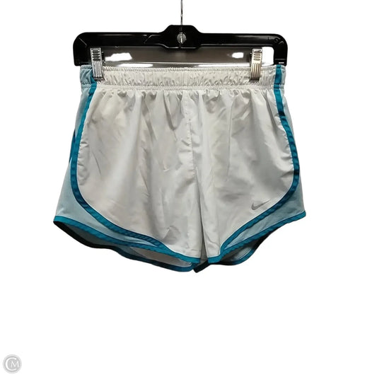 Athletic Shorts By Nike In Blue & White, Size: M