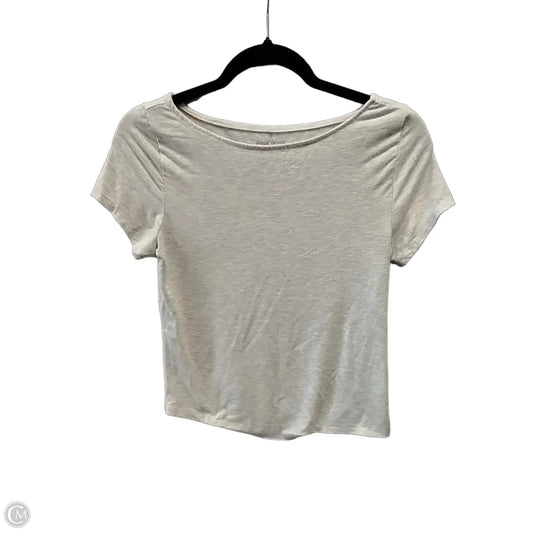 Top Short Sleeve By Pink Rose In Grey, Size: M