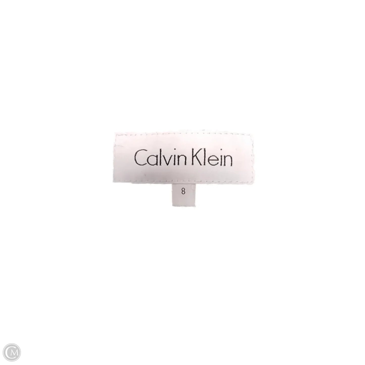 Coat By Calvin Klein In Black & White, Size: 8