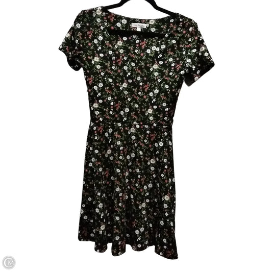 Dress Casual Midi By Nine Britton In Floral Print, Size: 4