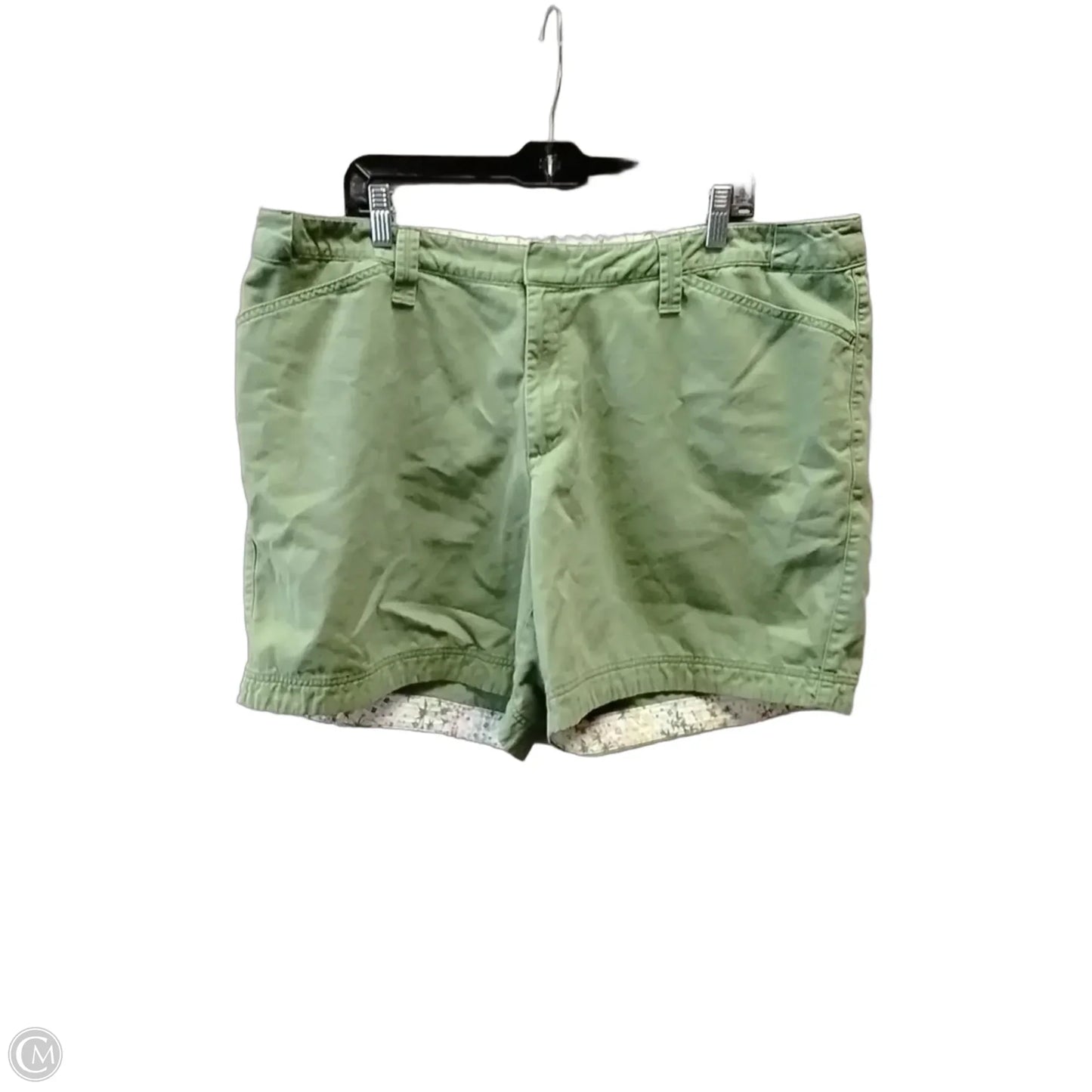 Shorts By Natural Reflections In Green, Size: 20w