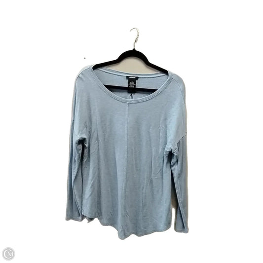 Top Long Sleeve By Premise In Blue, Size: M
