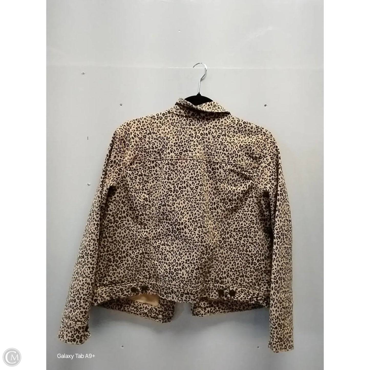 Jacket Denim By New Directions In Animal Print, Size: L