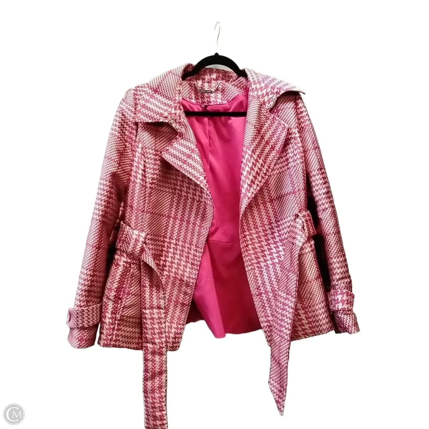 Jacket Other By White House Black Market In Geometric Pattern, Size: L