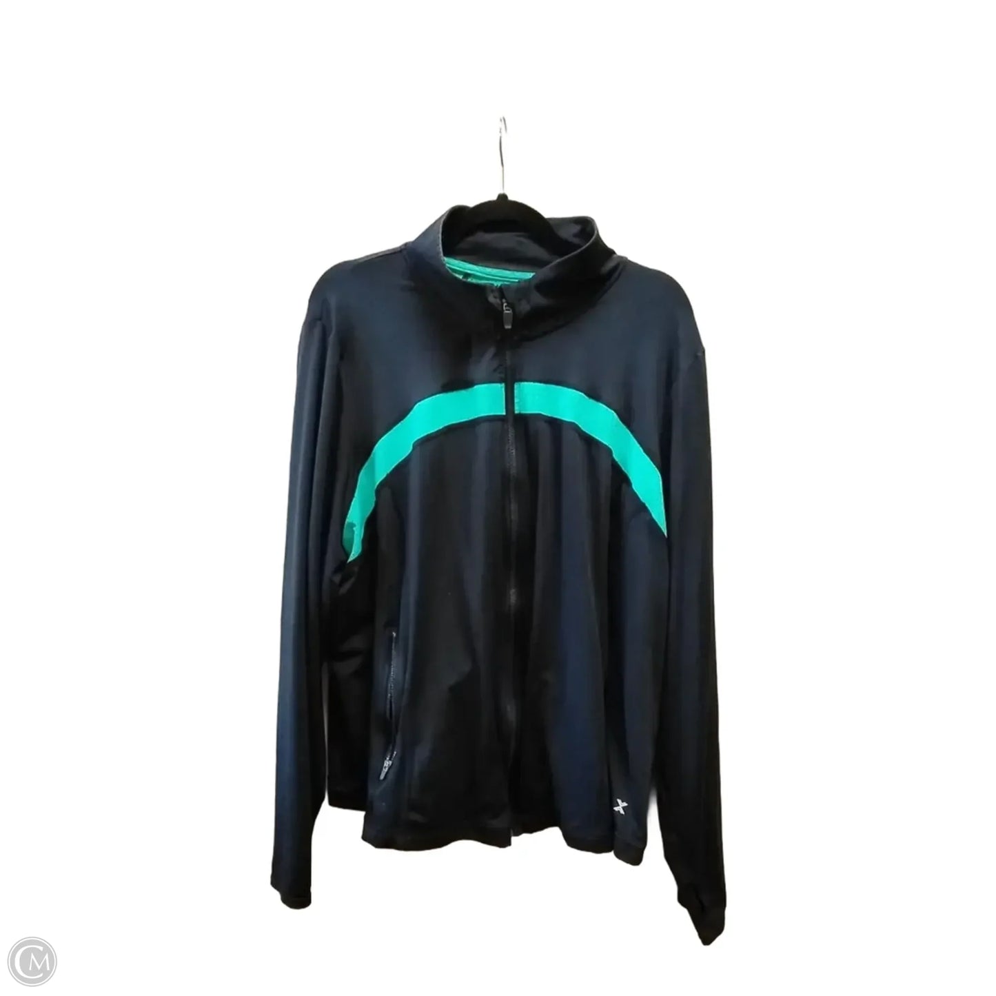 Athletic Jacket By Xersion In Blue, Size: 2x