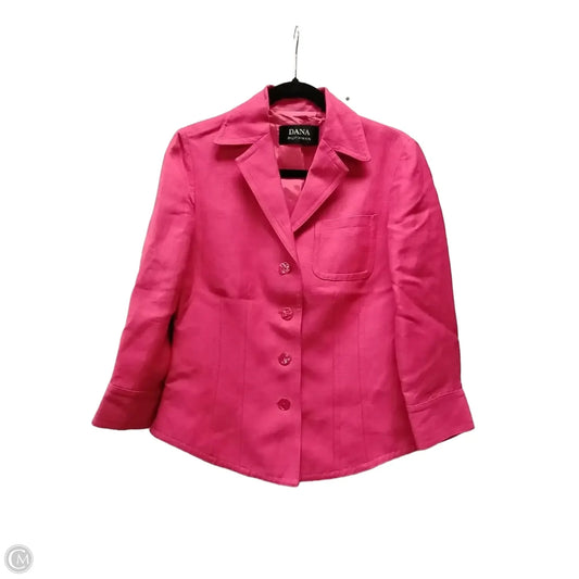 Blazer By Dana Buchman In Pink, Size: 4