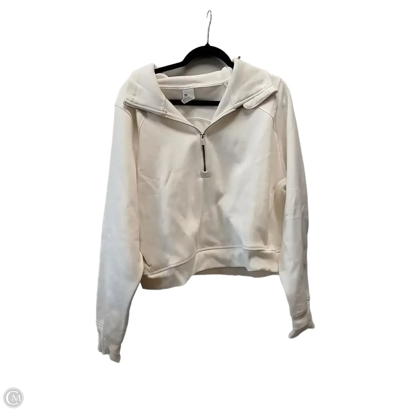 Sweatshirt Collar By All In Motion In White, Size: 1x