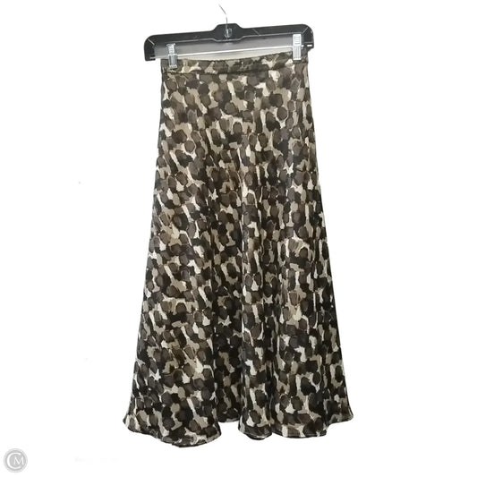 Skirt Maxi By Coldwater Creek In Brown, Size: Xs