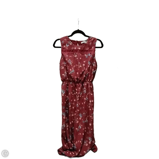 Jumpsuit By Collective Concepts In Red, Size: M