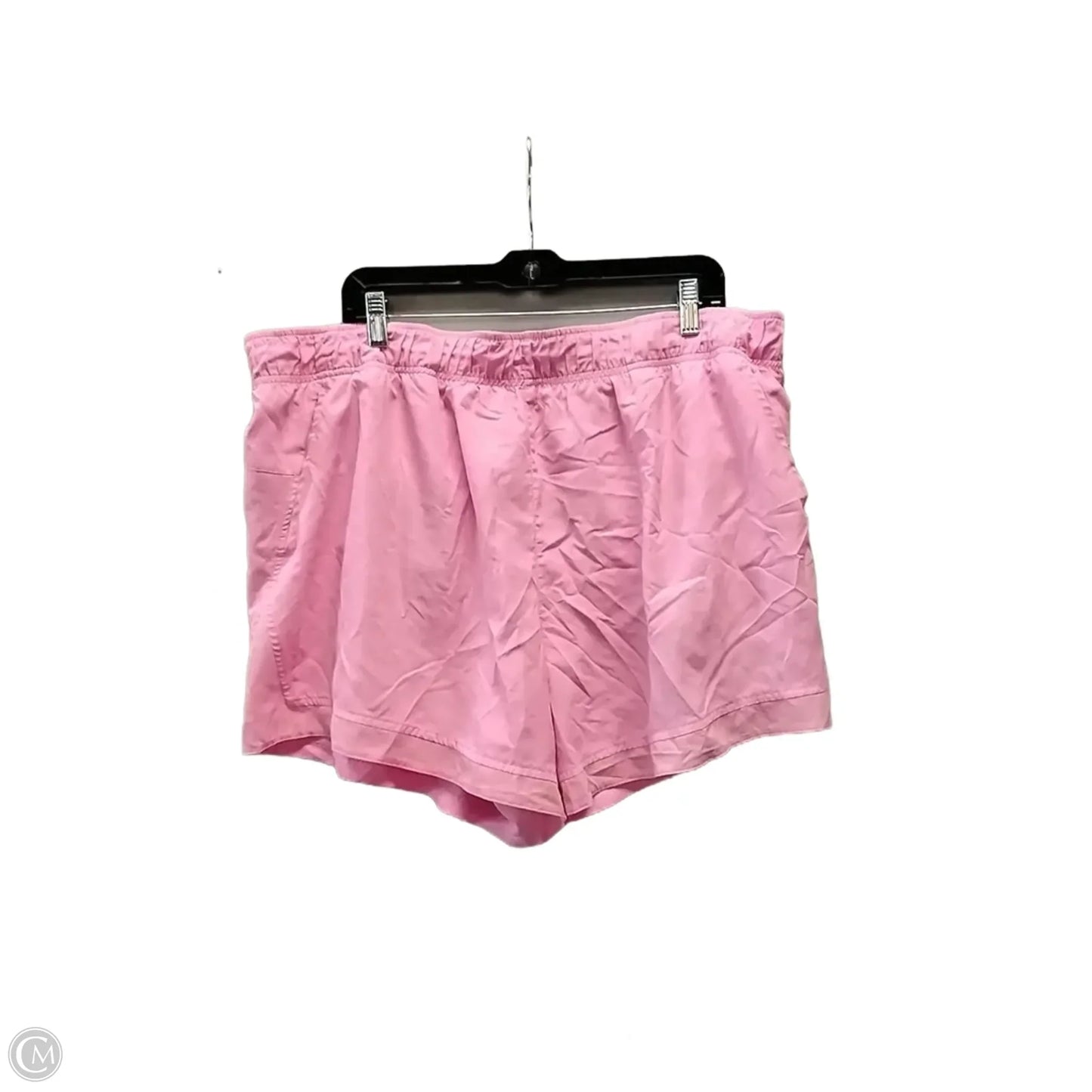 Athletic Shorts By Athletic Works In Pink, Size: 3x