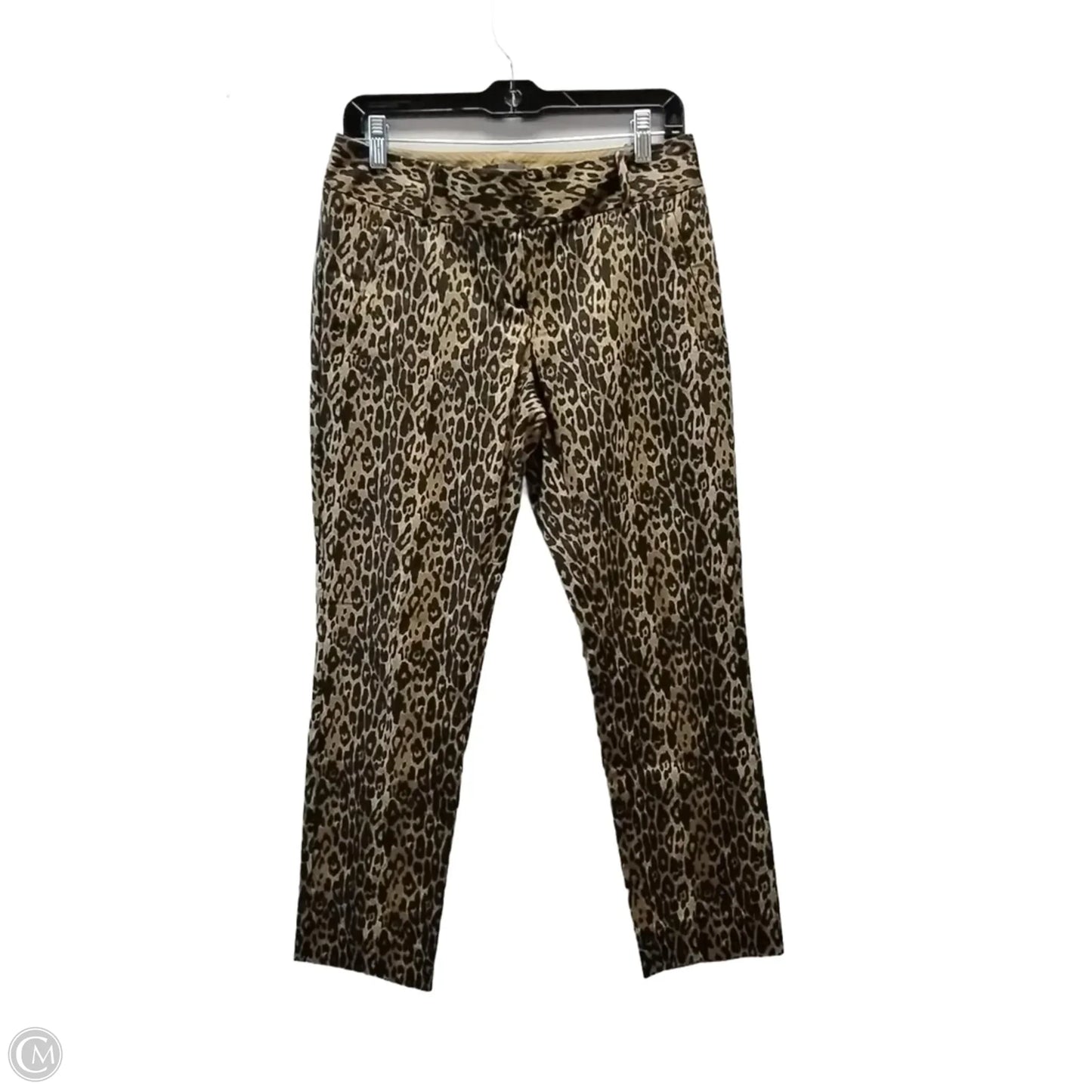 Pants Cropped By Limited In Animal Print, Size: 4