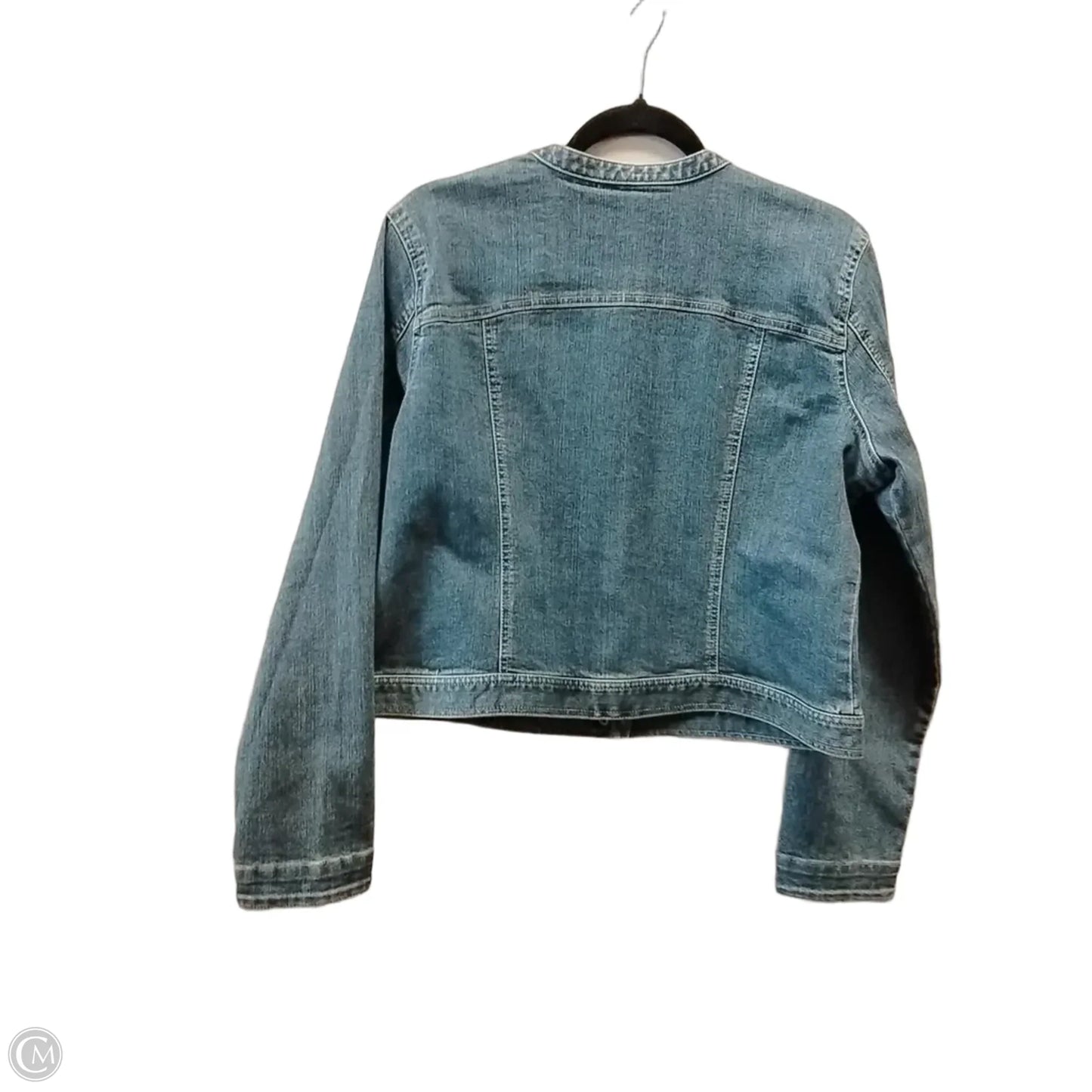 Jacket Denim By Skyes The Limit In Blue, Size: L
