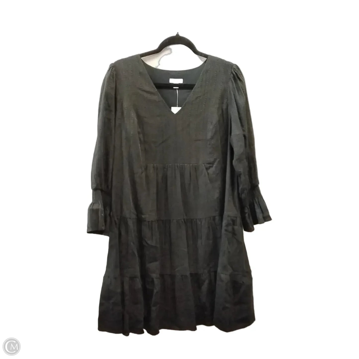 Dress Casual Midi By J. Jill In Black, Size: S