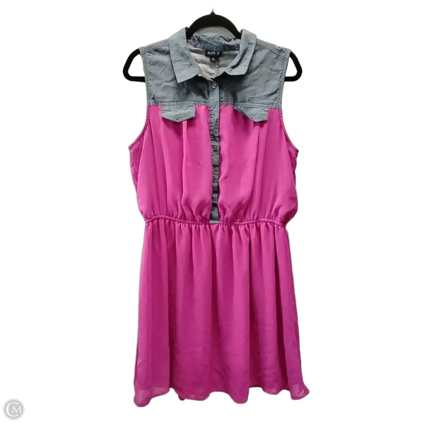 Dress Casual Short By Allen B In Pink, Size: 14