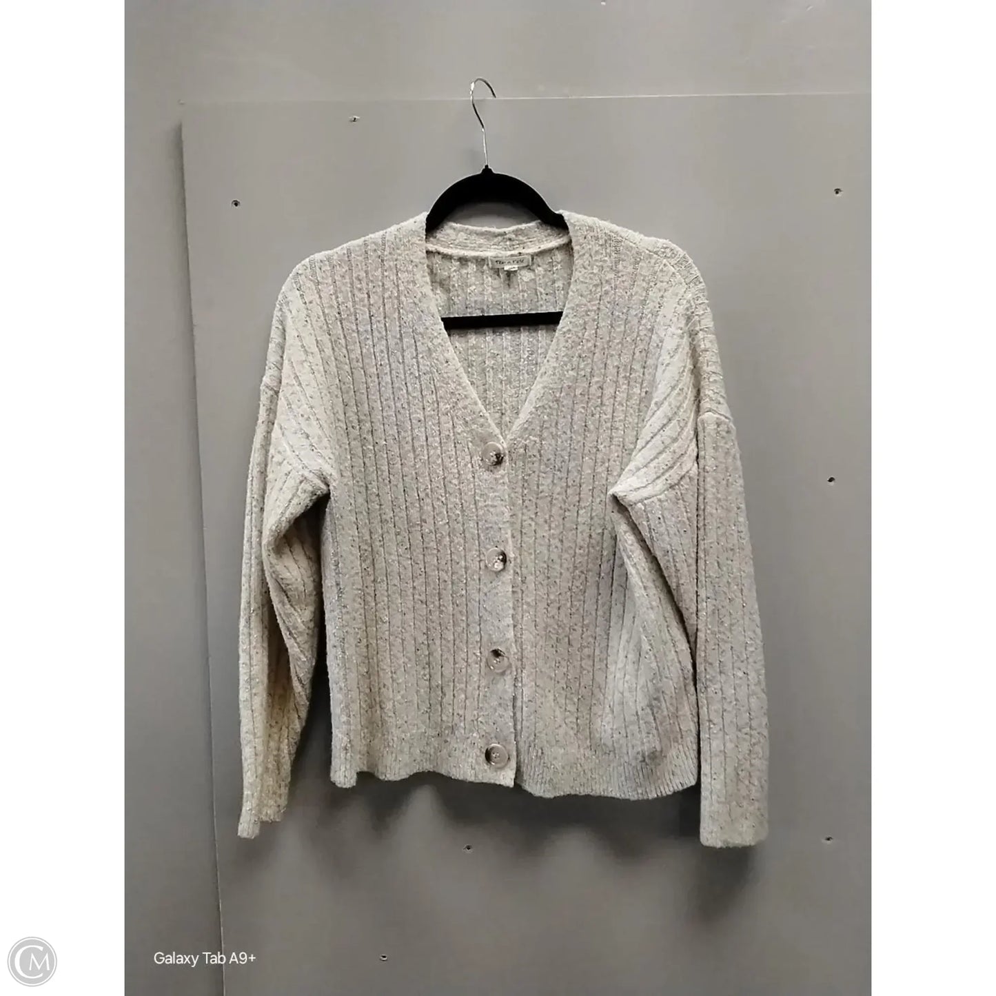Sweater 2pc By Tea N Rose In Beige, Size: S