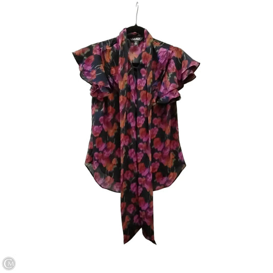 Blouse Short Sleeve By Ralph Lauren In Multi-colored, Size: Sp