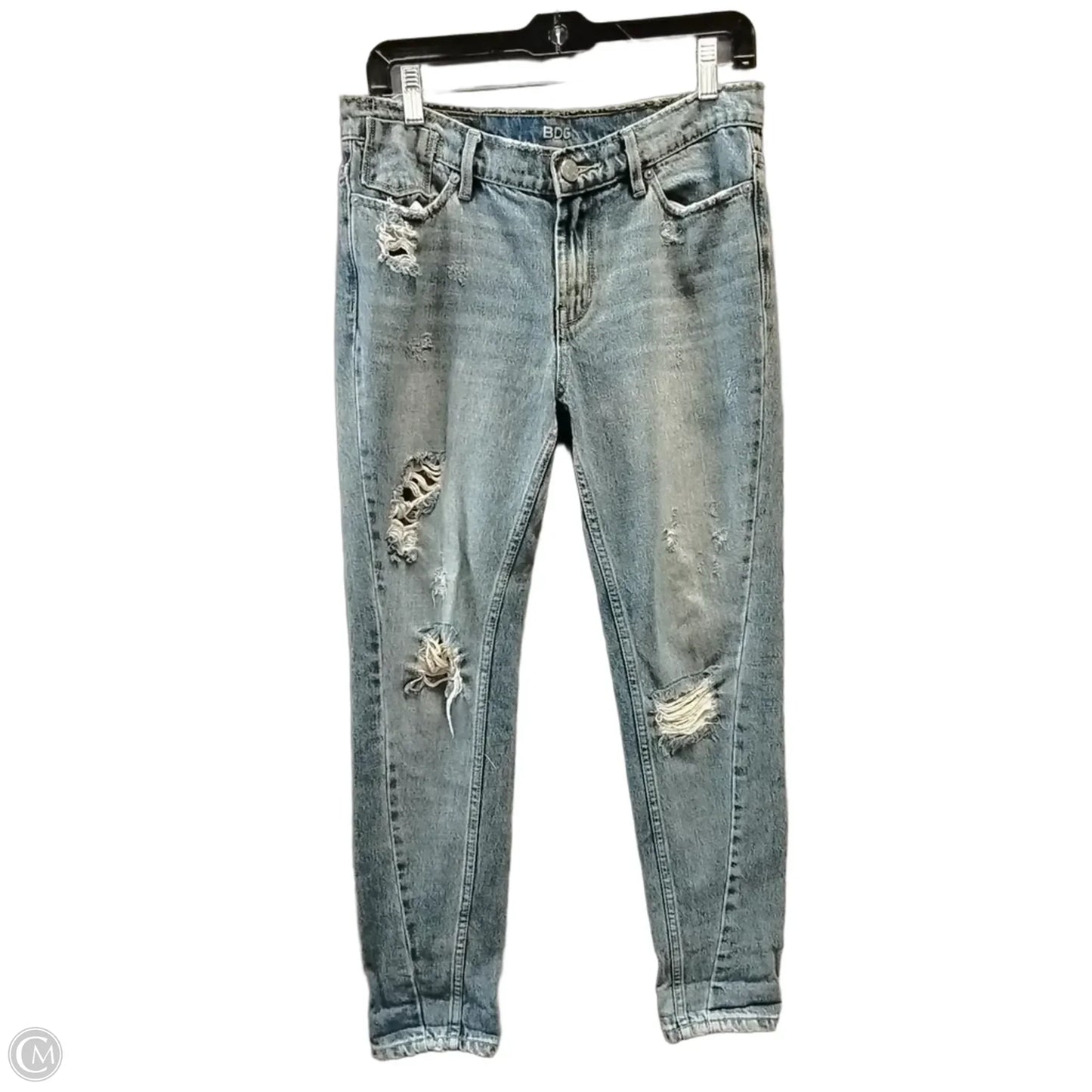 Jeans Skinny By Bdg In Blue Denim, Size: 2
