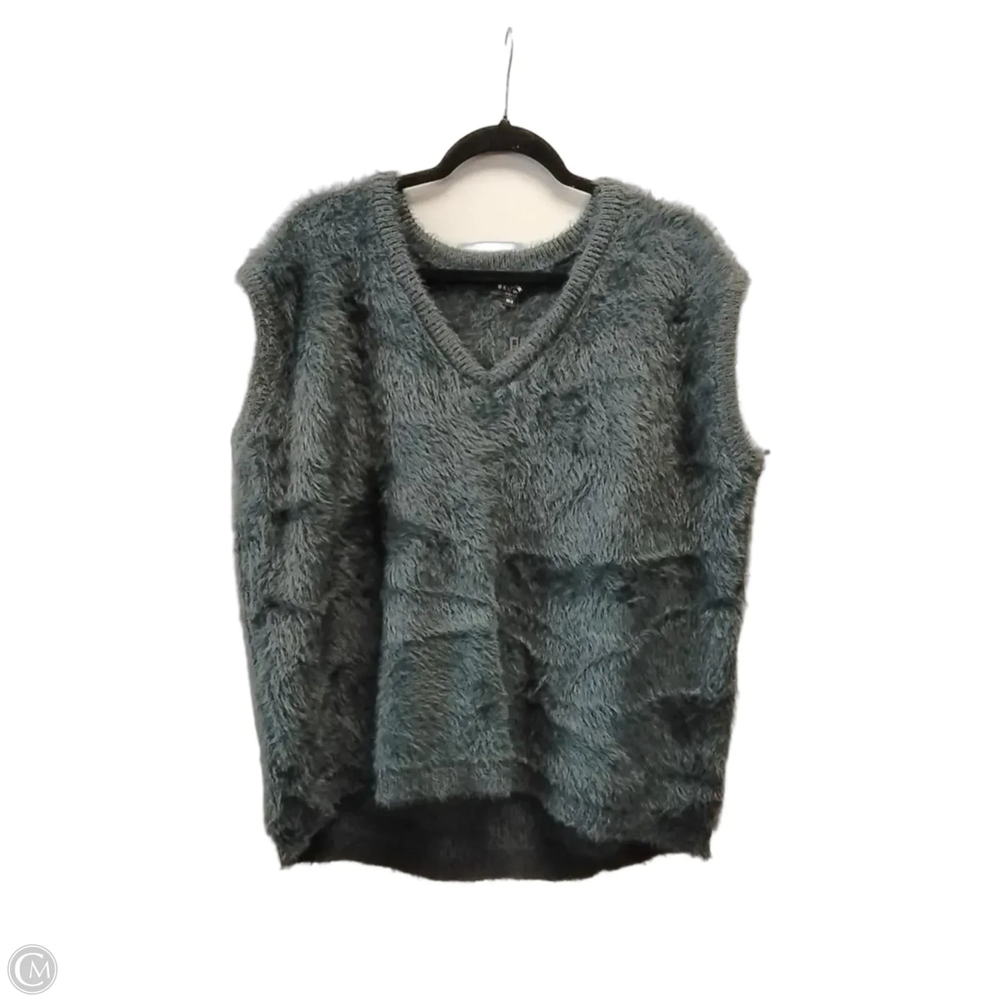 Sweater Short Sleeve By Cme In Grey, Size: Onesize