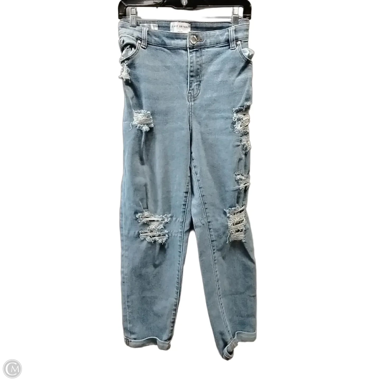 Jeans Skinny By Lane Bryant In Blue Denim, Size: 14