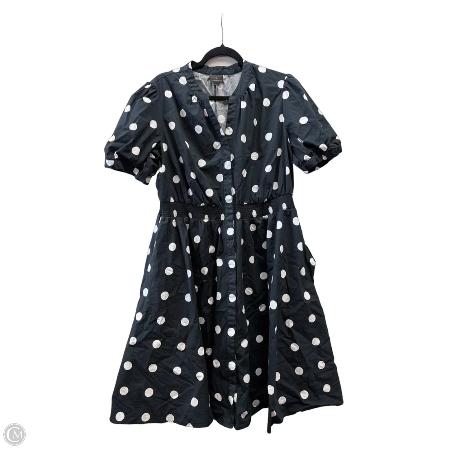 Dress Casual Maxi By Worthington In Polkadot Pattern, Size: Xxl