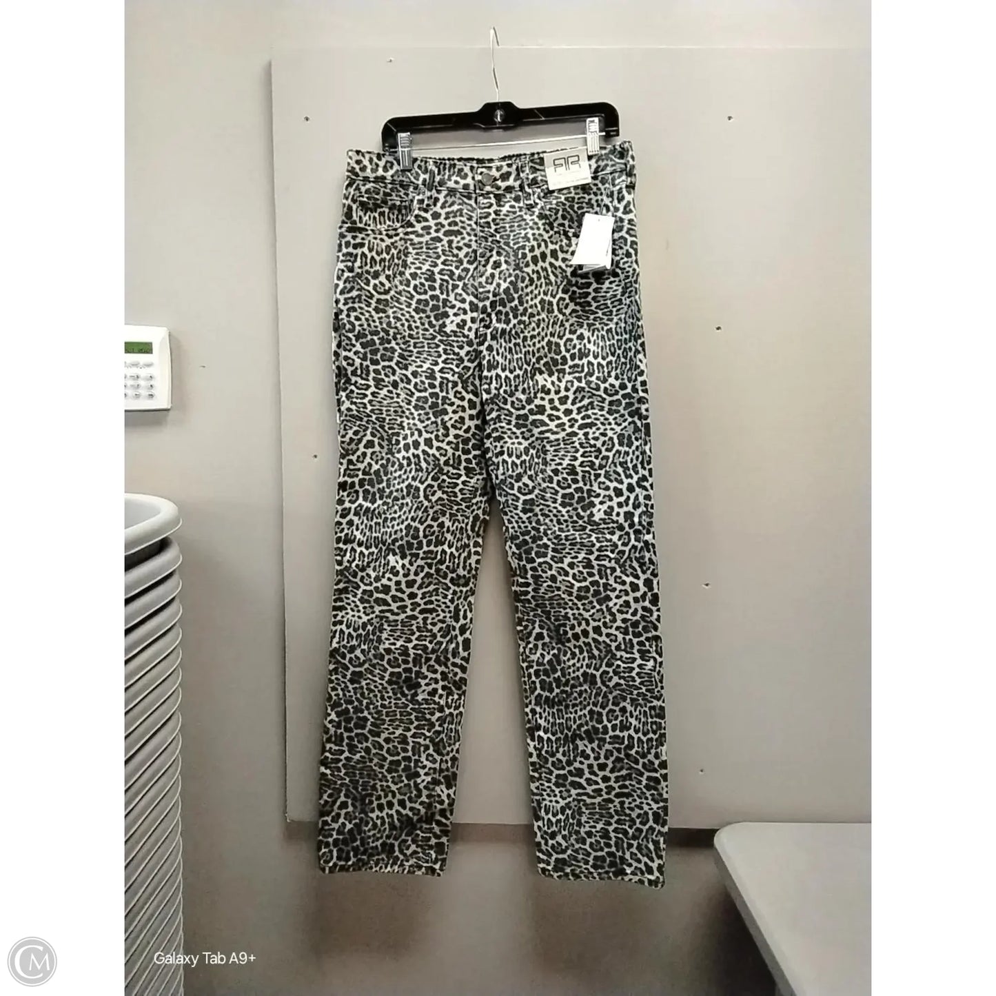 Jeans Straight By Robert Rodriguez In Animal Print, Size: 12