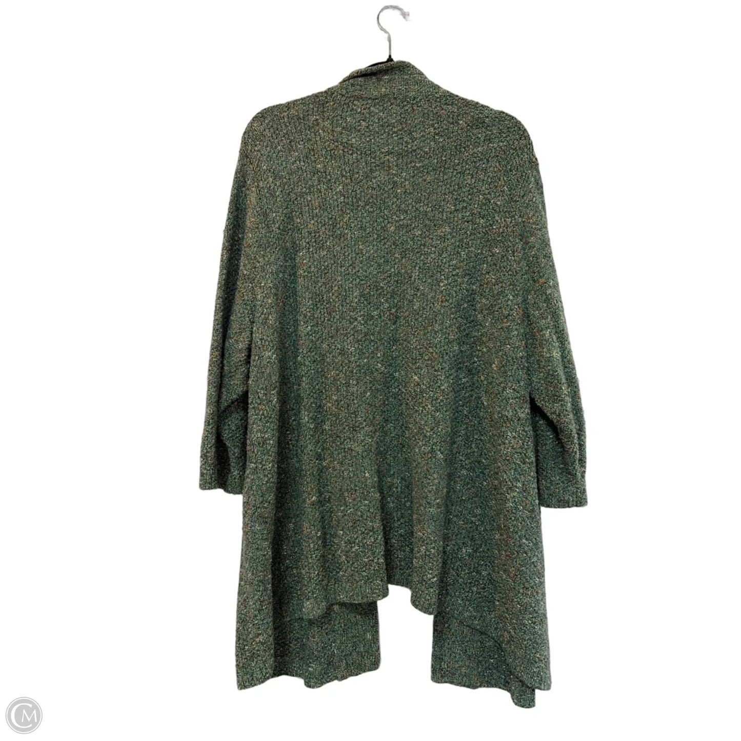 Cardigan By Cj Banks In Green, Size: 3x
