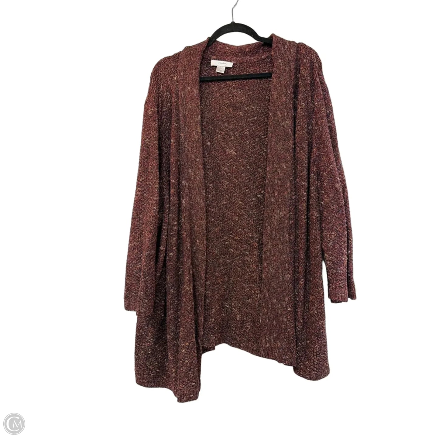 Cardigan By Cj Banks In Purple, Size: 3x