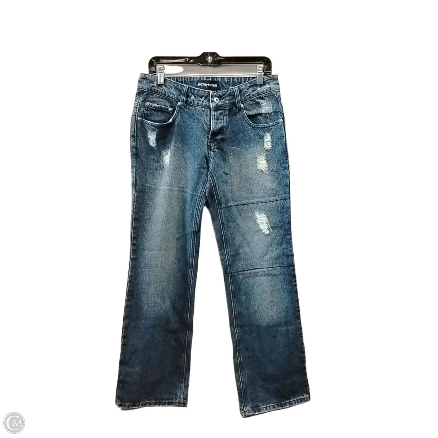 Jeans Straight By Clothes Mentor In Blue Denim, Size: 11