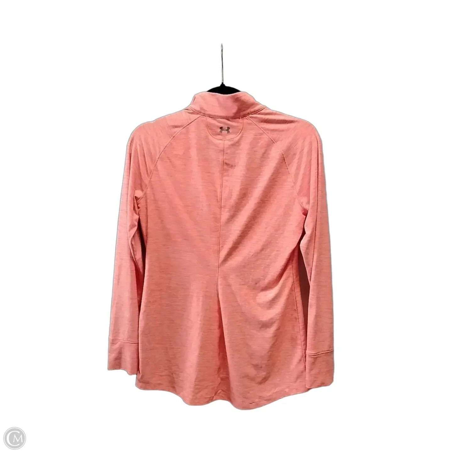 Athletic Jacket By Under Armour In Peach, Size: M