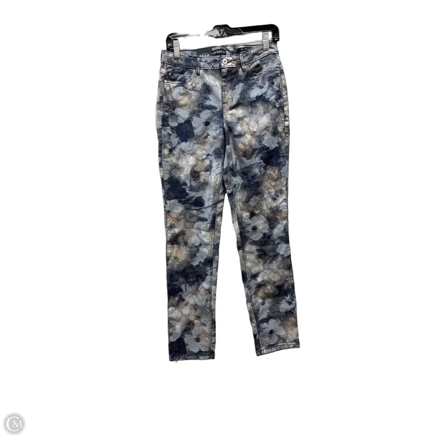Pants Other By Guess In Blue & Silver, Size: 8