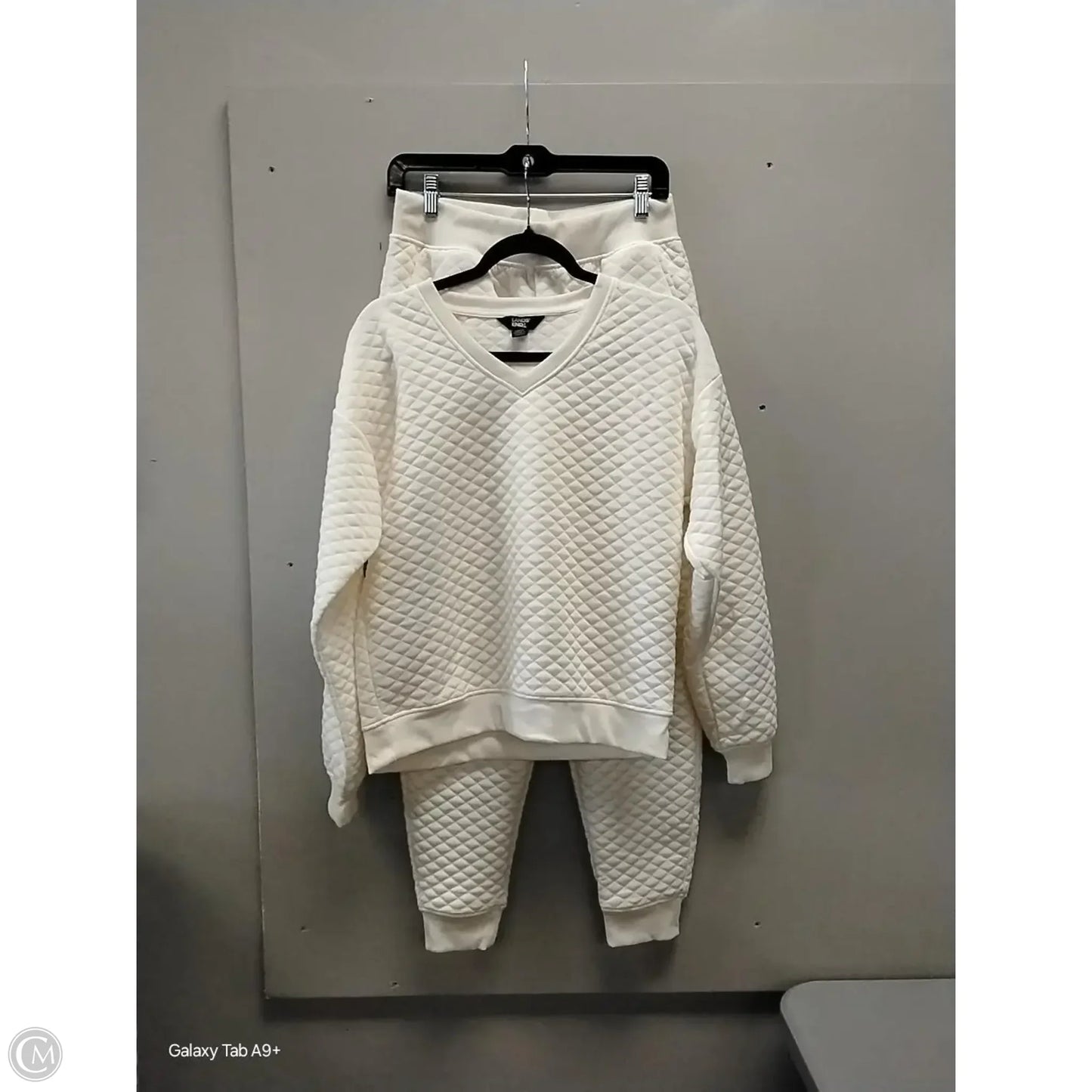Pants Set 2pc By Lands End In White, Size: S
