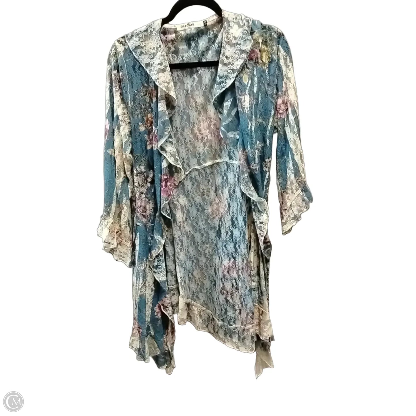 Shawl By Origami In Floral Print, Size: S