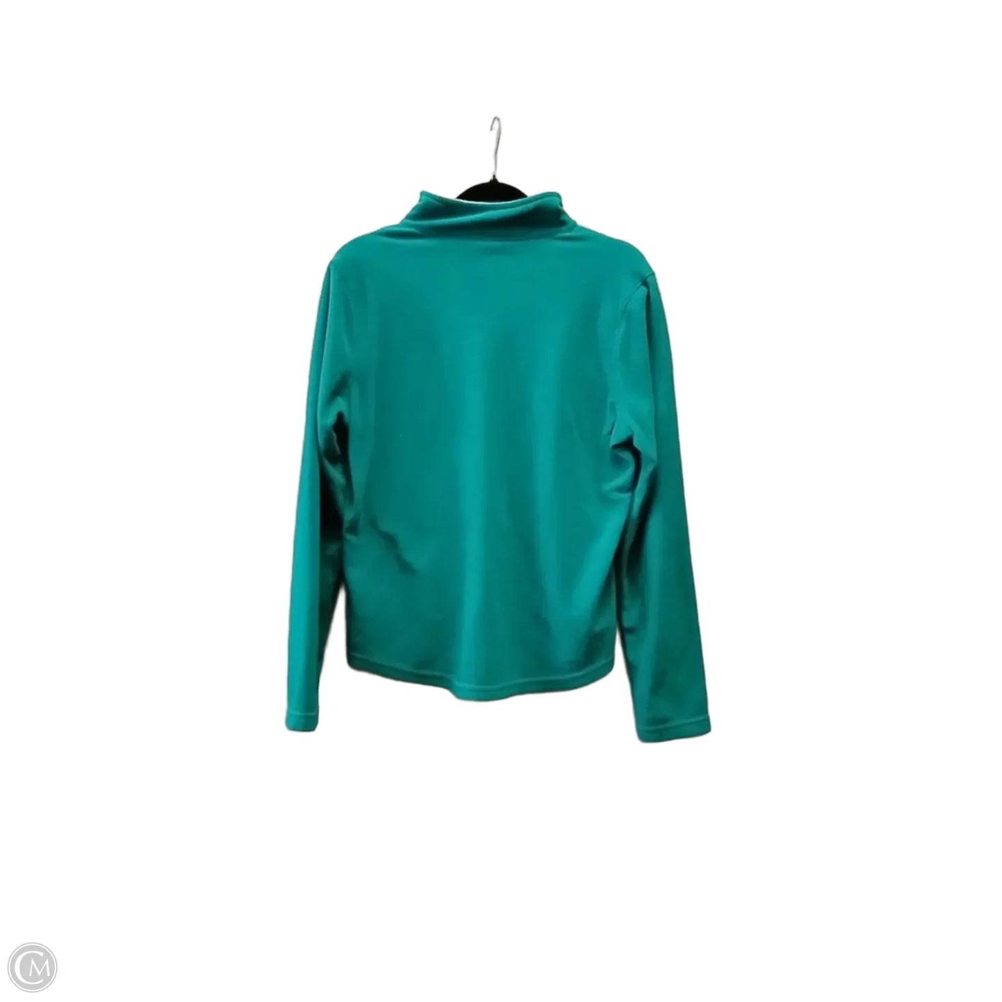 Jacket Fleece By Danskin In Teal, Size: L
