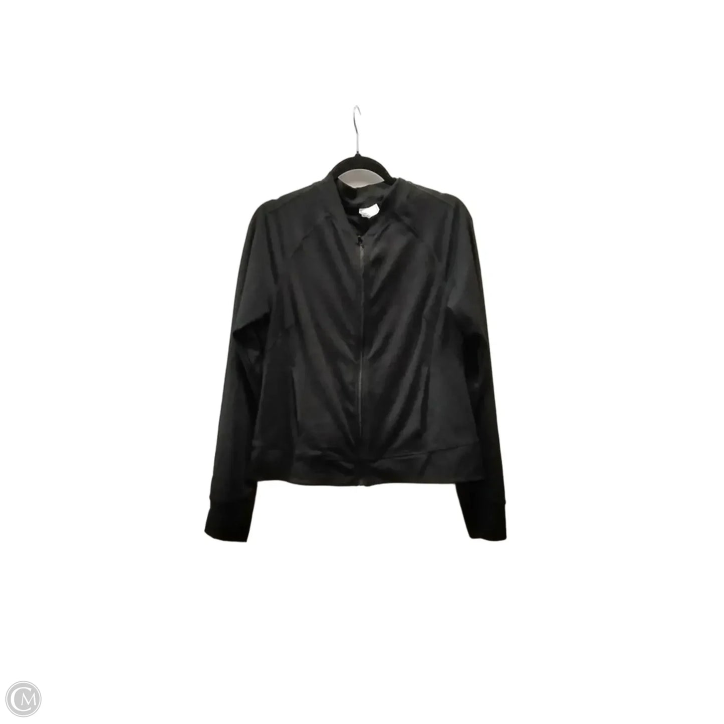 Athletic Jacket By Yogalicious In Black, Size: Xl