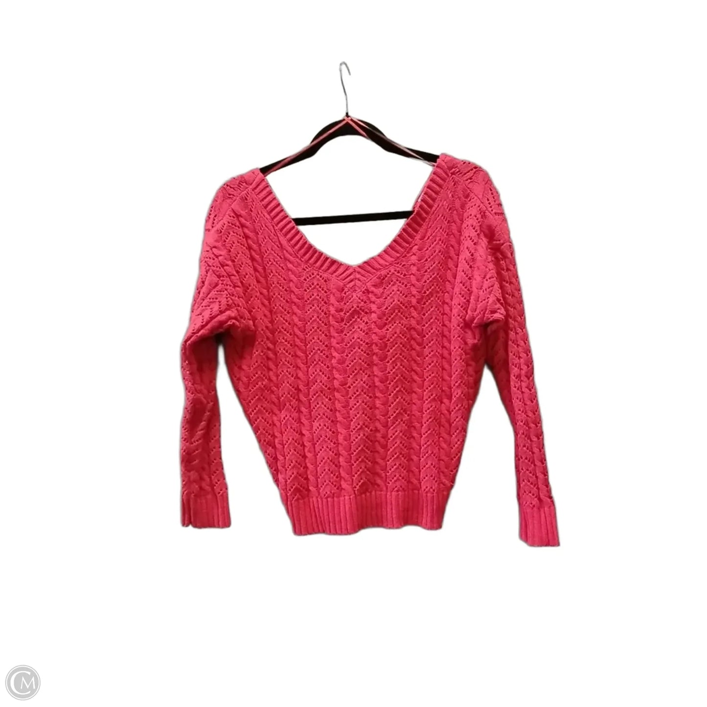 Sweater By Jessica Simpson In Red, Size: S
