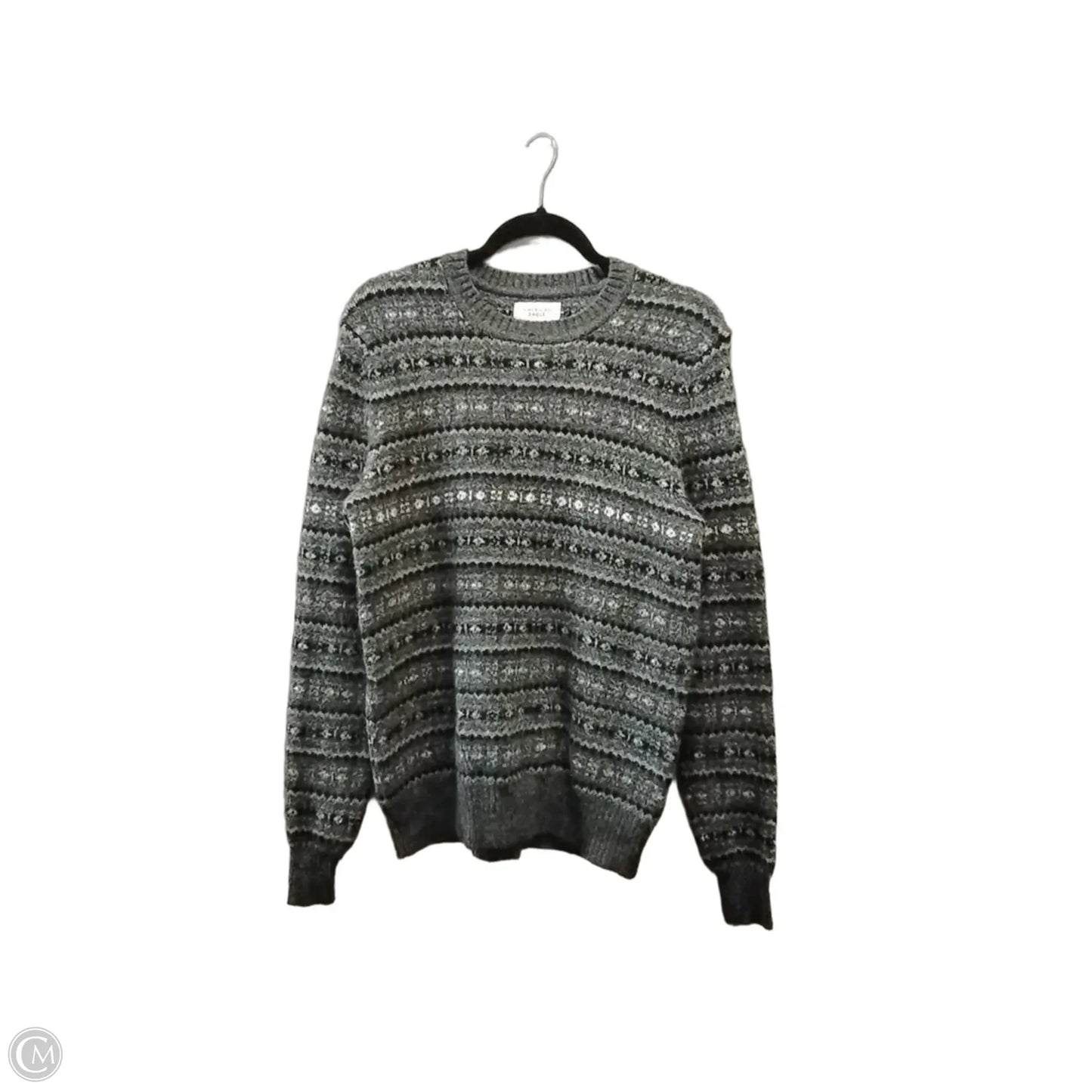 Sweater By American Eagle In Grey, Size: Xs