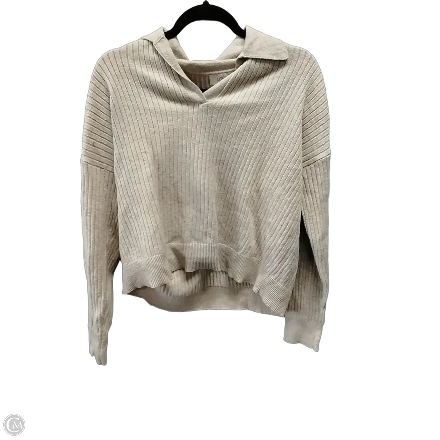 Sweater By Loft In Beige, Size: S