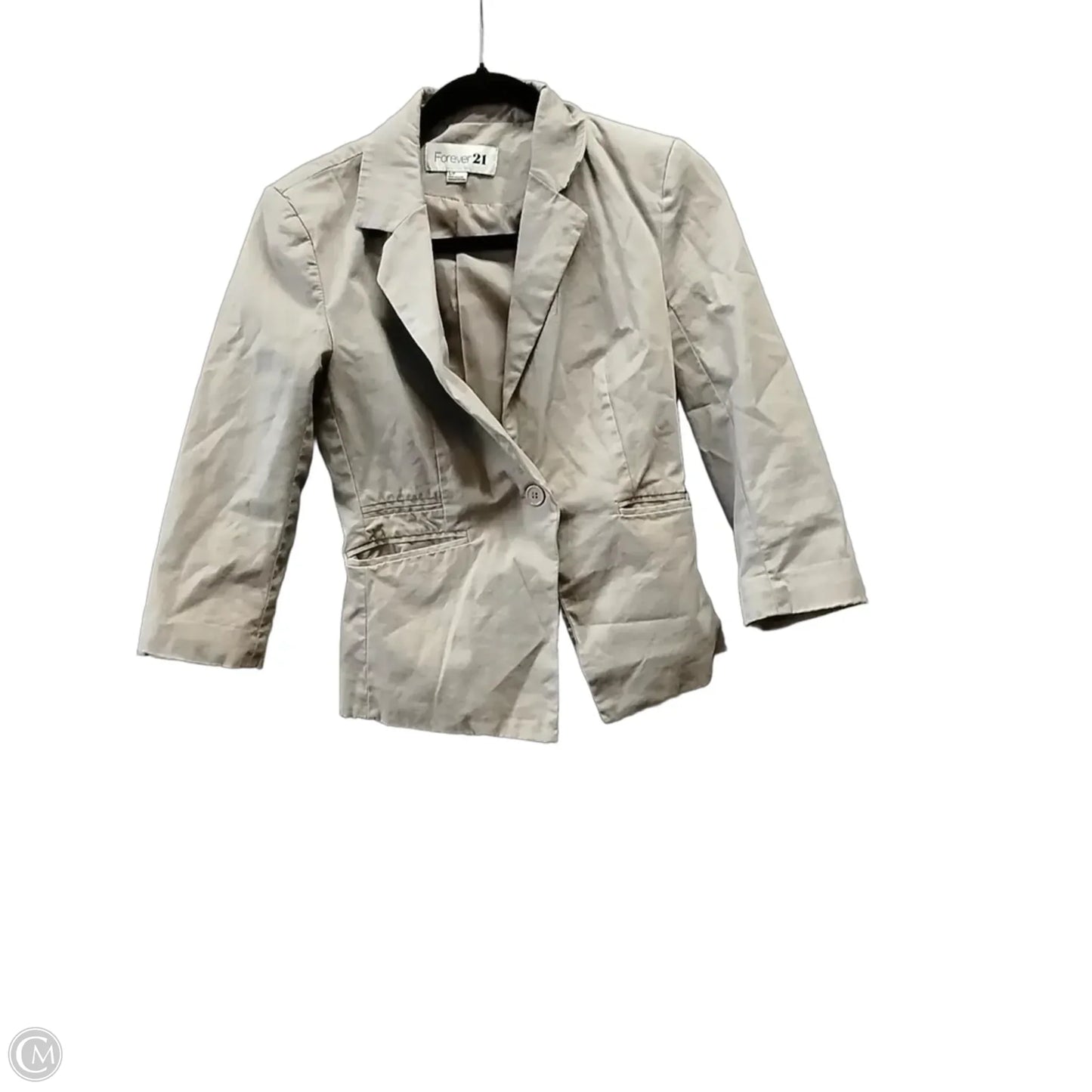 Jacket Other By Forever 21 In Tan, Size: S