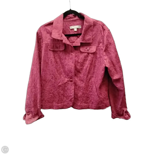 Jacket Other By Croft And Barrow In Red, Size: Xl
