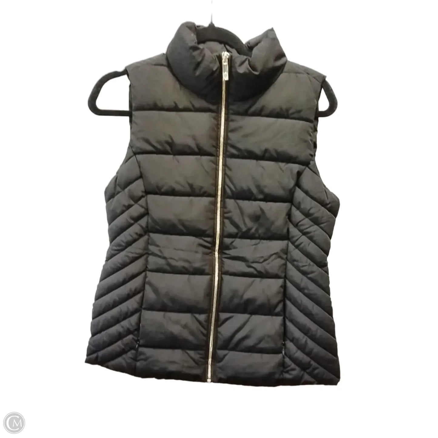 Vest Puffer & Quilted By Tommy Hilfiger In Black, Size: S