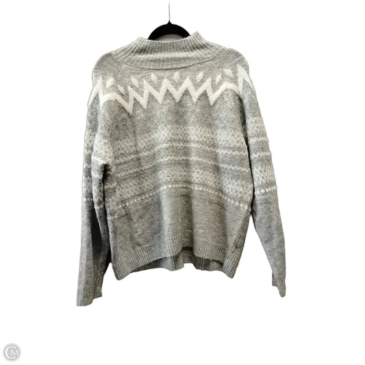 Sweater By Holiday Time In Grey, Size: Xxl