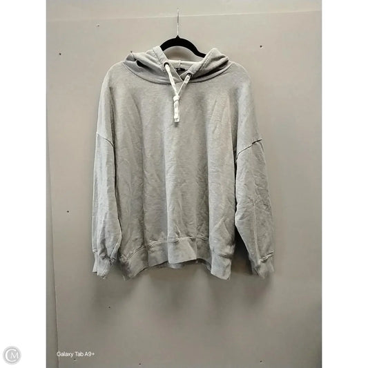 Sweatshirt Hoodie By Buffalo David Bitton In Grey, Size: Xxl