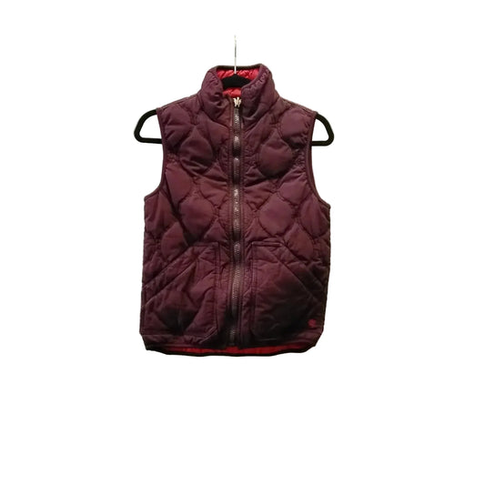 Vest Puffer & Quilted By Timberland In Purple & Red, Size: 6